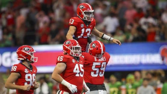 NCAA Football: Oregon at Georgia