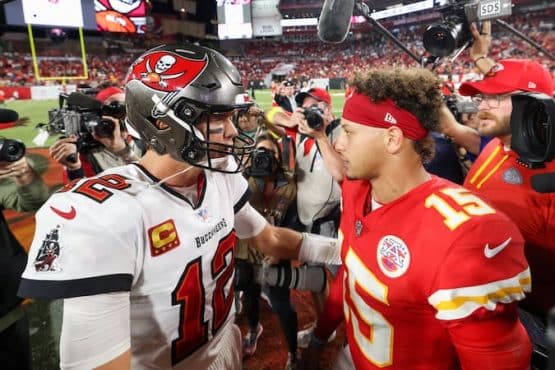 Brady and Mahomes