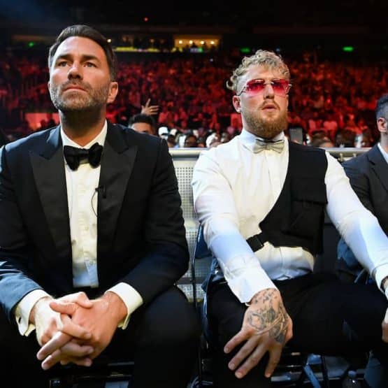 Eddie Hearn Jake Paul