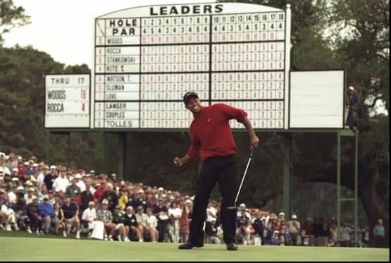 Tiger Woods Masters 1997
