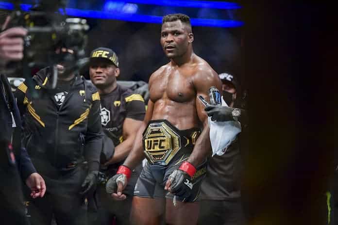 Francis Ngannou UFC Heavyweight Champion