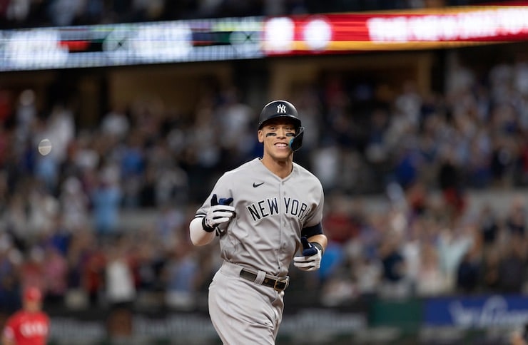 Aaron Judge of the New York Yankees