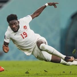 Canada World Cup vs Belgium - Alphonso Davies