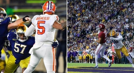 alabama clemson losses