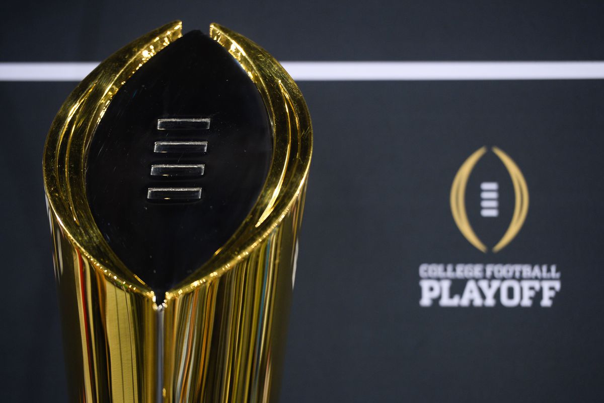 cfp college football playoff trophy