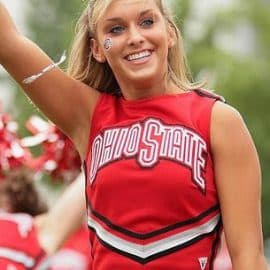ohio state buckeyes cheerleader 3