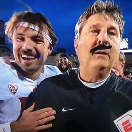 mike leach mustache
