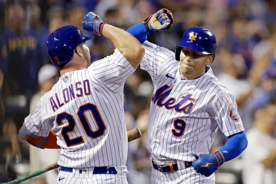 Pete Alonso, Brandon Nimmo, New York Mets.