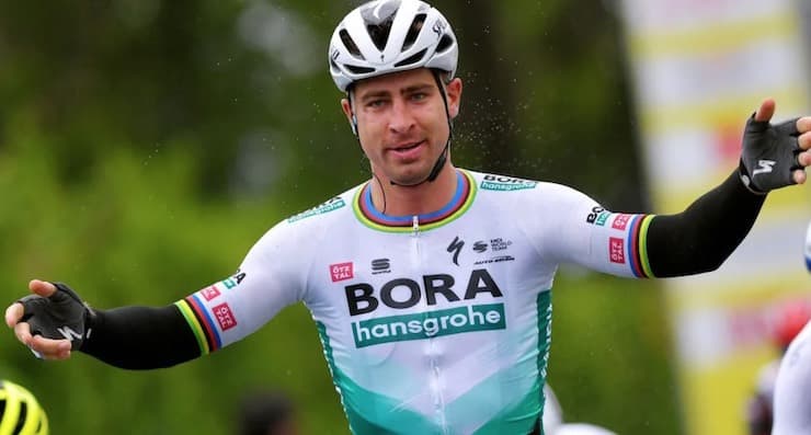 Cyclist Peter Sagan Rides 2023 World Tour Farewell Season