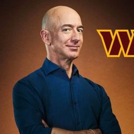 Jeff Bezos Washington Commanders Football (1)