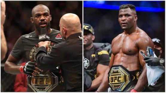 Jon Jones Francis Ngannou UFC