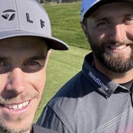 Jon Rahm and Gareth Bale Golf