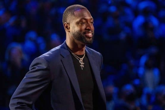 Dwyane Wade at NBA All Star weekend.