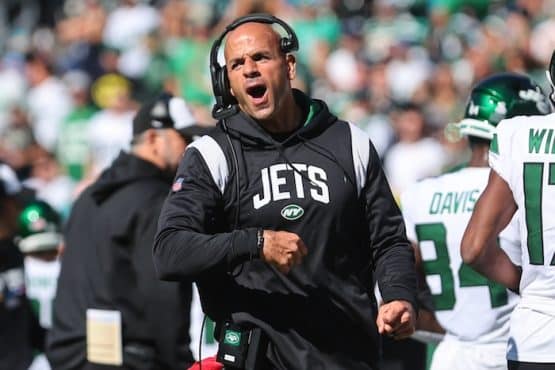 Robert Saleh of the New York Jets.