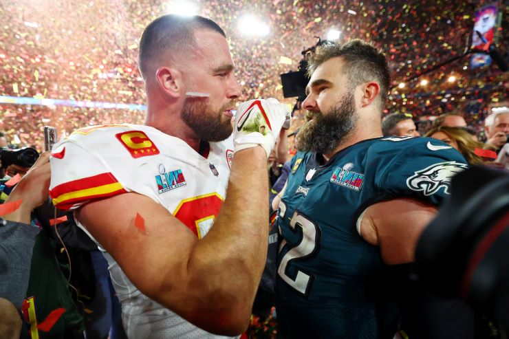 Travis Kelce Jason Kelce