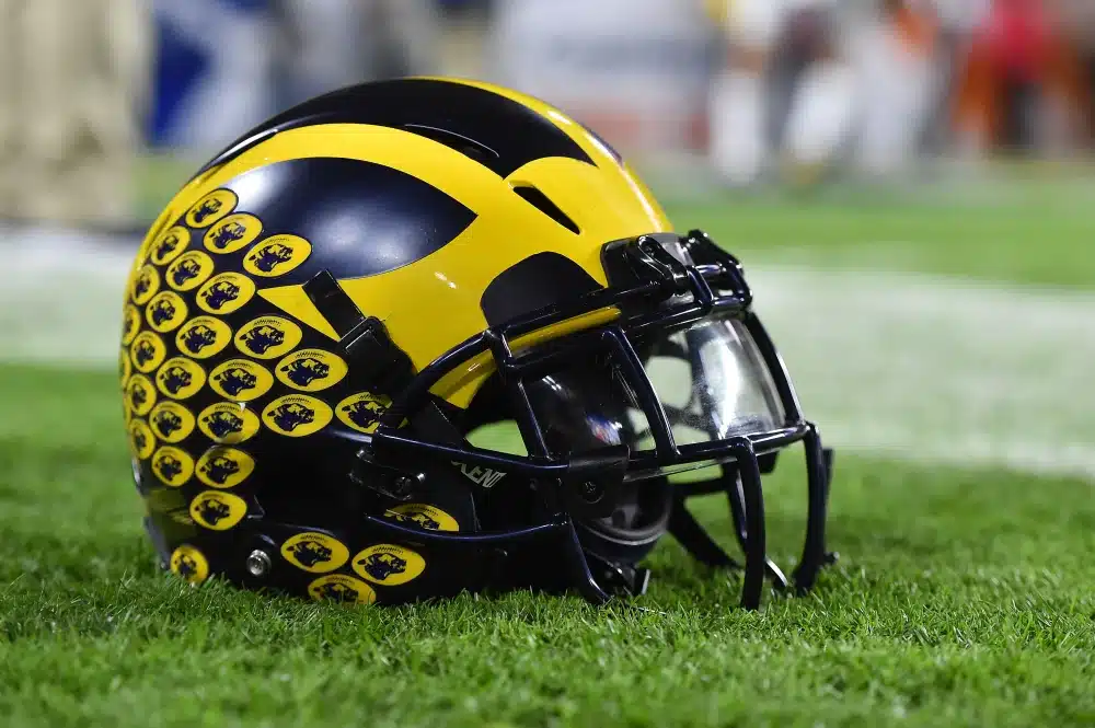 michigan helmet