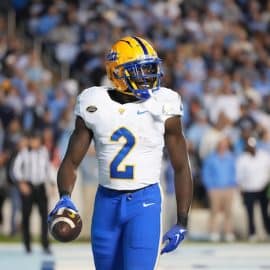 Pittsburgh Panther running back Israel Abanikanda