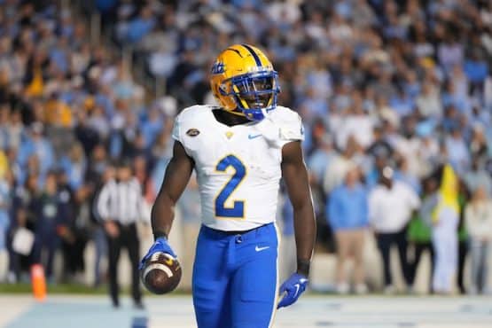 Pittsburgh Panther running back Israel Abanikanda