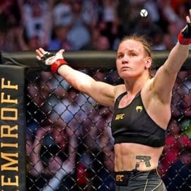 Valentina Shevchenko of the UFC.