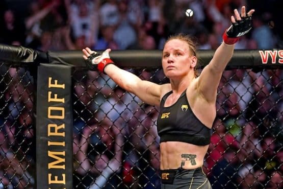 Valentina Shevchenko of the UFC.