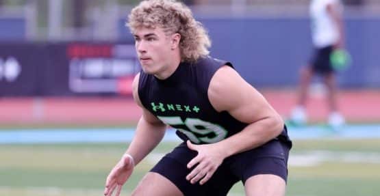 WATCH- 5-Star Recruit Sammy Brown Squat 545 lbs Four Times