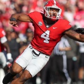 WATCH- Georgia Football’s Nolan Smith Runs 4.39s 40-Yard Dash at NFL Combine