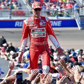 kevin harvick during driver intors at phoenix spring race (1)