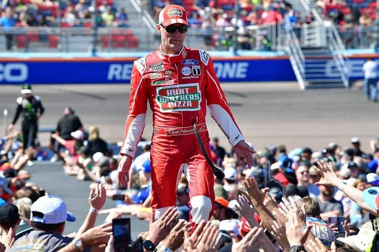 kevin harvick during driver intors at phoenix spring race (1)