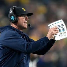 michigan football recruiting qbs 2023 spring game vist (1)