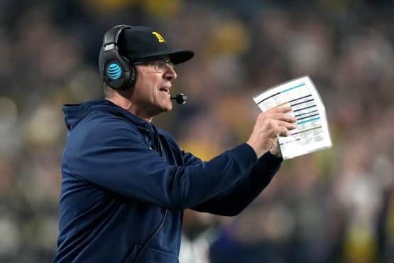 michigan football recruiting qbs 2023 spring game vist (1)