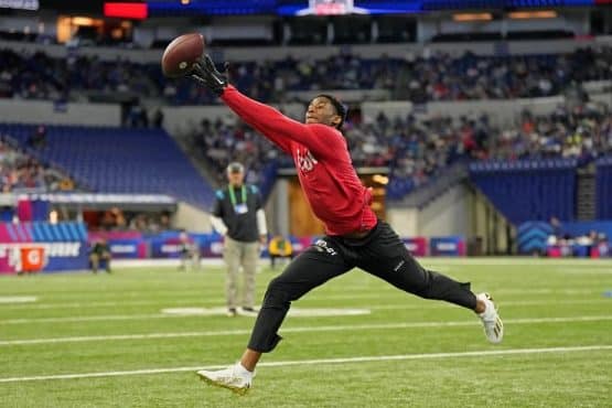 nfl combine wide receivers desappoint addison lus (1)
