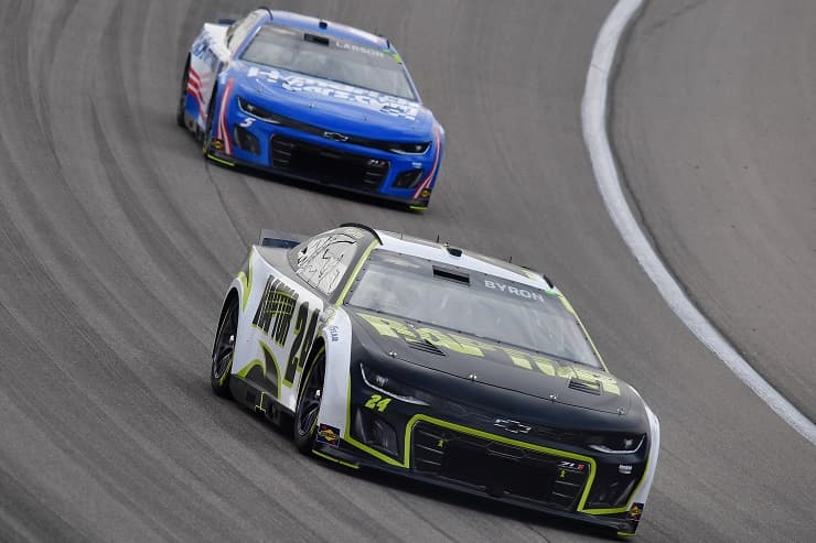 william byron chevrolet peers driving away early (1)