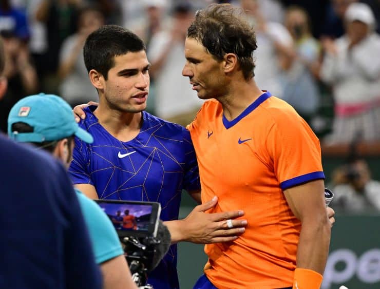 Carlos Alcaraz Rafael Nadal