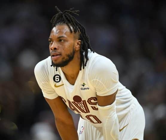 Darius Garland joins LeBron James, Kyrie Irving as only Cavaliers players to score 25+ points in a playoff half