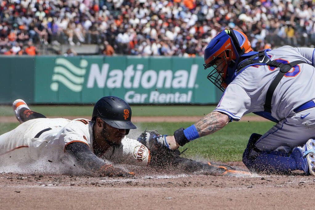 Thairo Estrada, San Francisco Giants, Tomas Nido, New York Mets