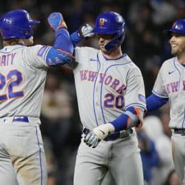 Brett Baty, Pete Alonso, Jeff McNeil, New York Mets
