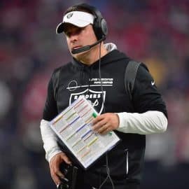 Las Vegas Raiders head coach Josh McDaniels.