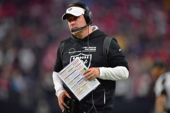 Las Vegas Raiders head coach Josh McDaniels.