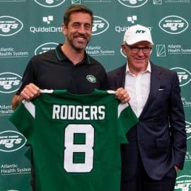 NFL: New York Jets-Aaron Rodgers Press Conference