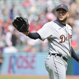 MLB: Detroit Tigers at Cleveland Guardians