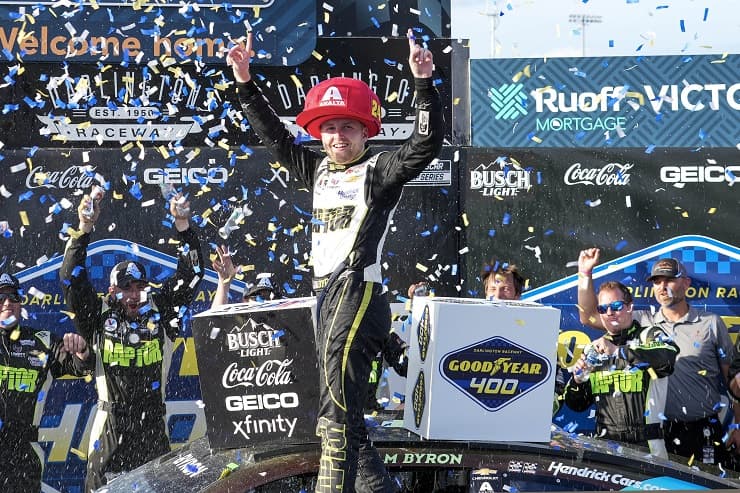 william byron wins at darlington spring race (1)