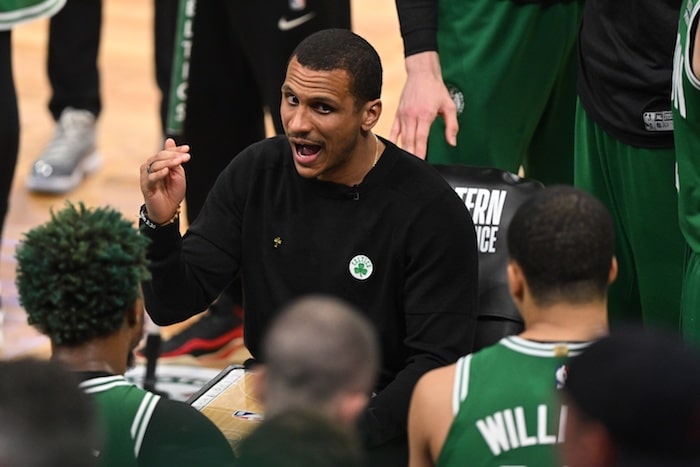 Boston Celtics Joe Mazzulla