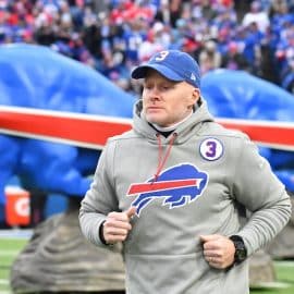 Buffalo Bills head coach Sean McDermott