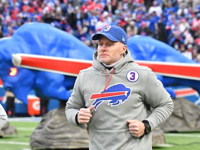 Buffalo Bills head coach Sean McDermott