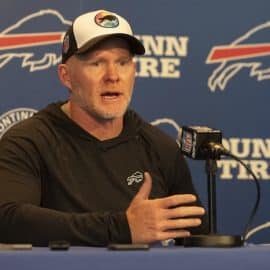 Buffalo Bills head coach Sean McDermott