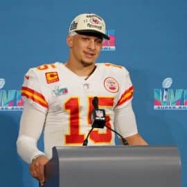 Kansas City Chiefs quarterback Patrick Mahomes