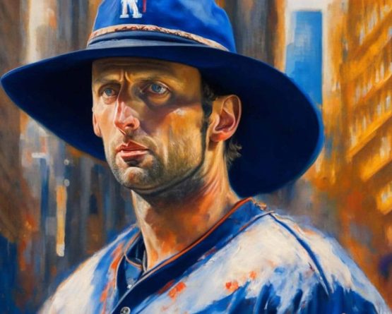 Max Scherzer Cowboy Hat AI