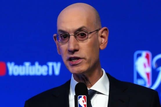 NBA commissioner Adam Silver