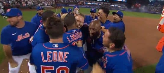 Nimmo Walk Off Yankees