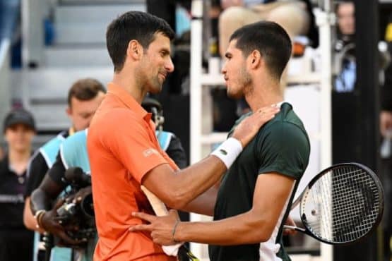 Novak Djokovic Carlos Alcaraz